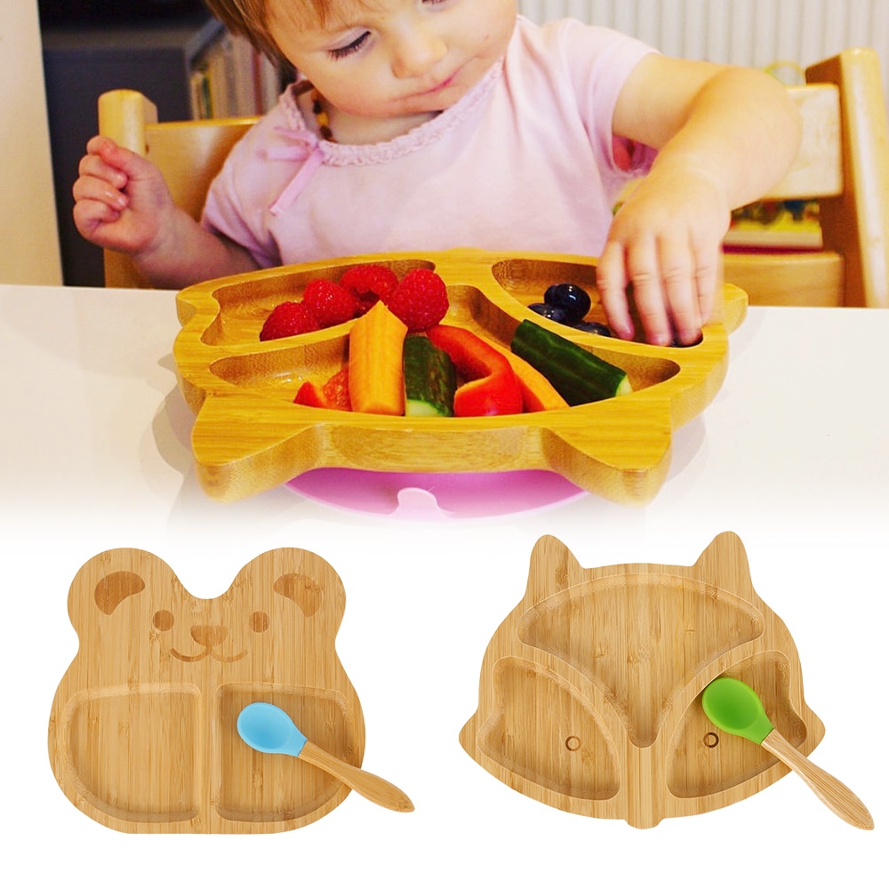 Bamboo Suction Plate Baby Plate